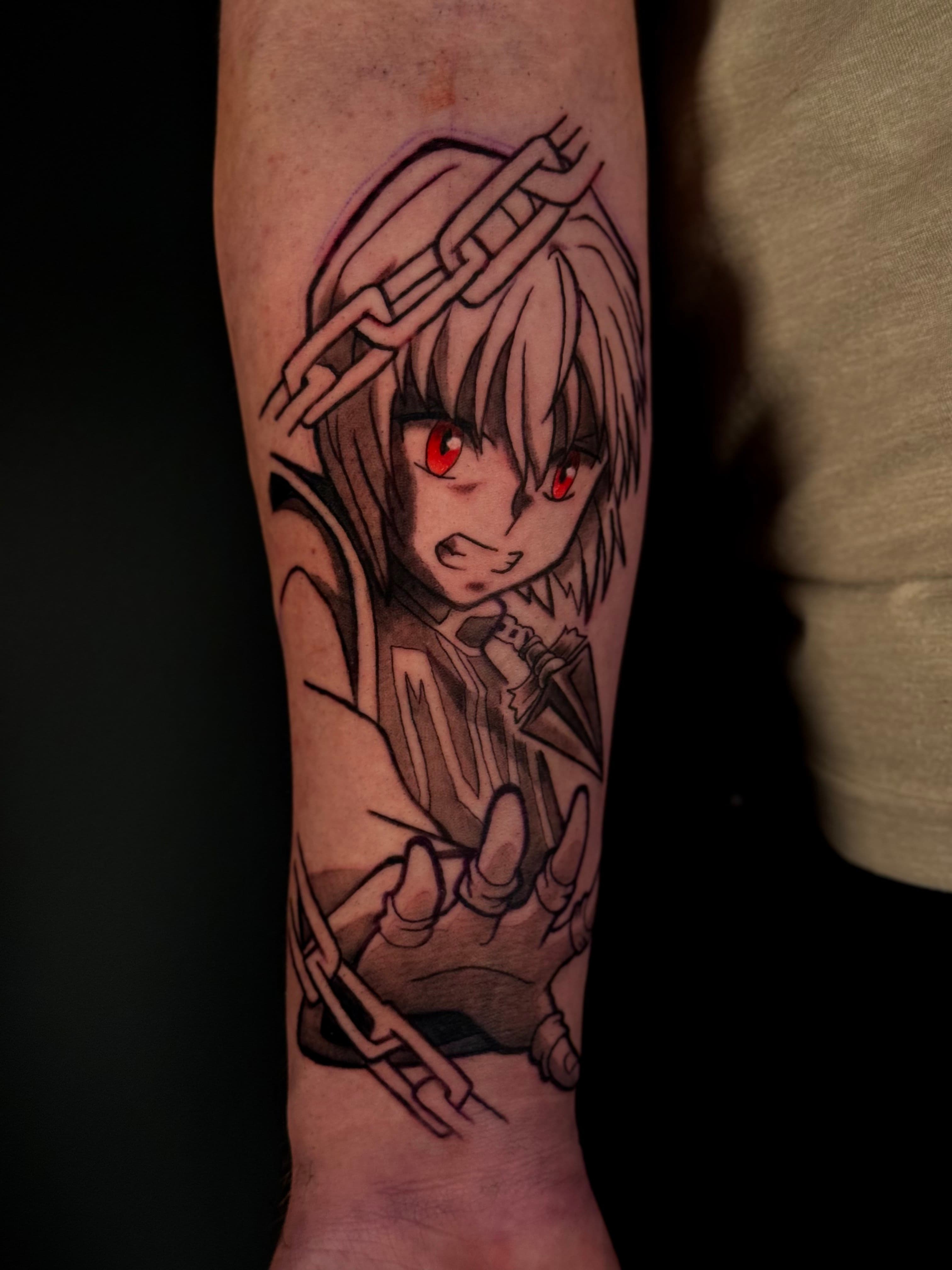Kurapika Hunter x Hunter Tattoo