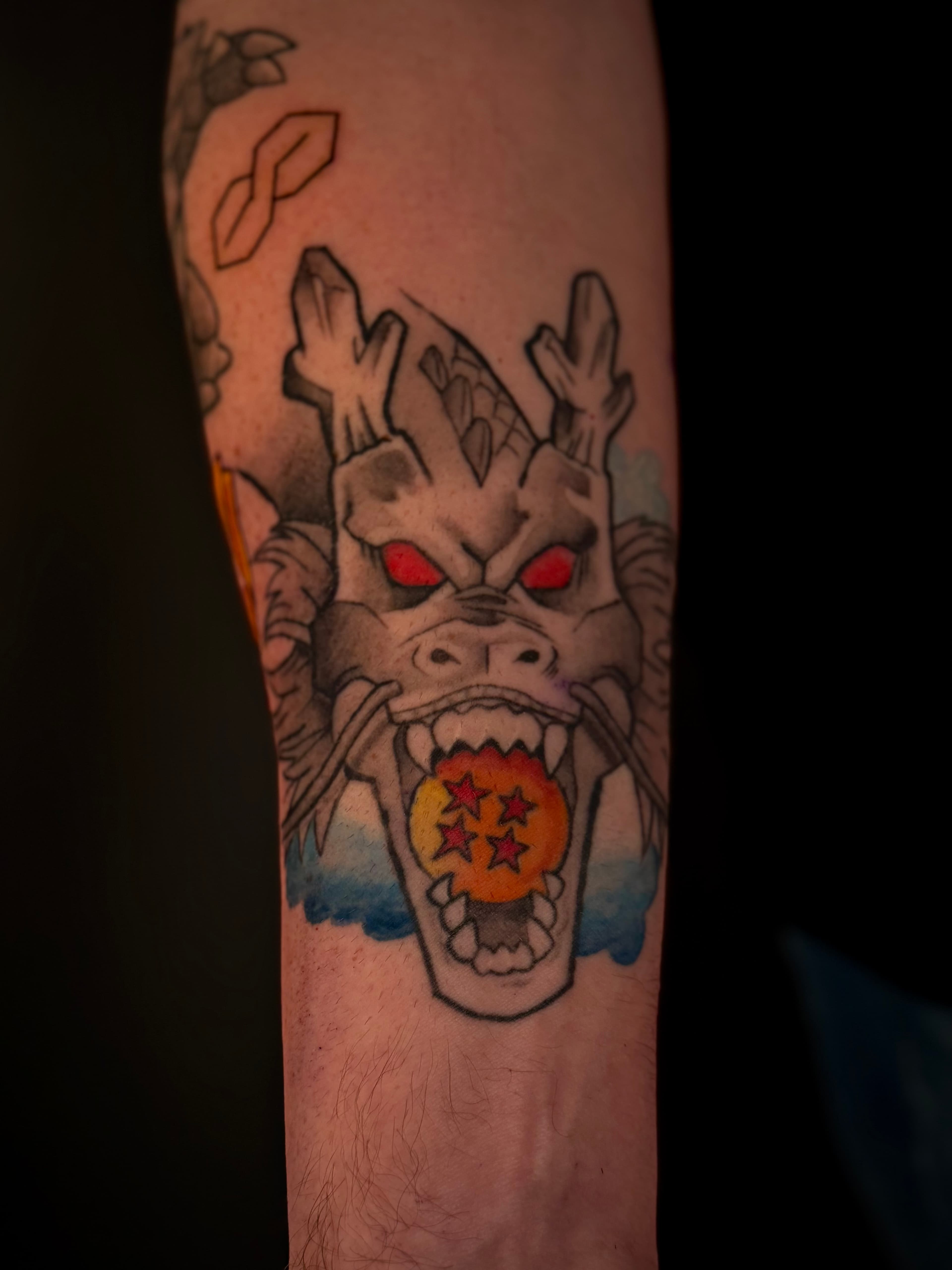 Shenron Dragon Ball Tattoo