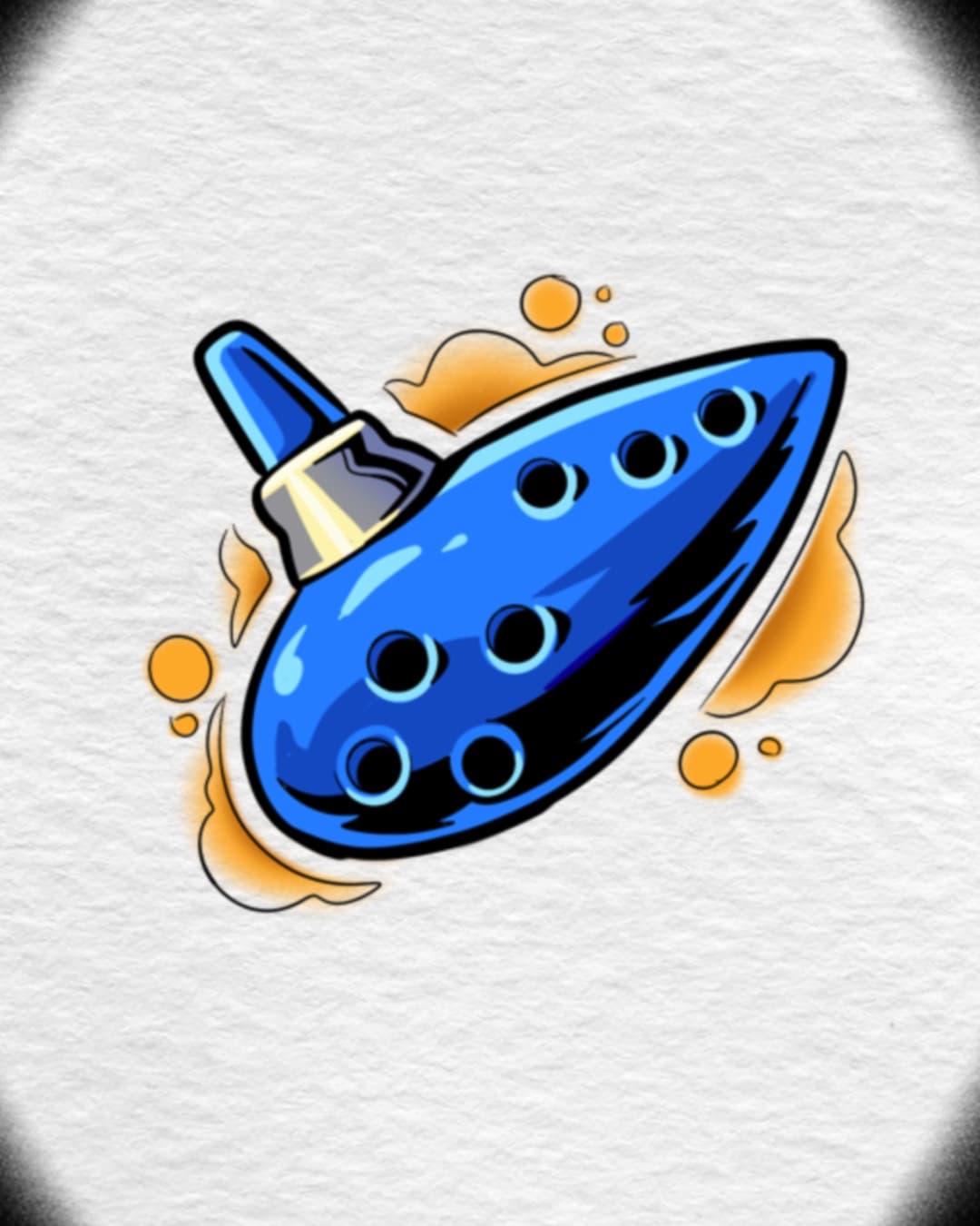 The Legend of Zelda: Ocarina of Time – Ocarina Tattoo