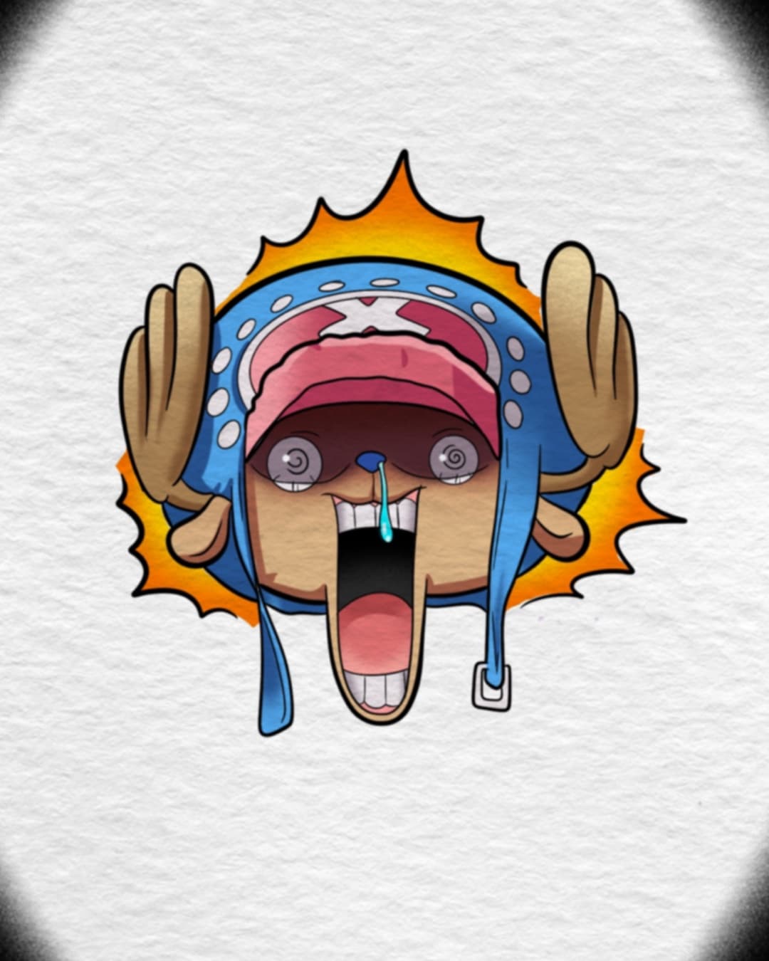 Tony Tony Chopper One Piece Tattoo Flash