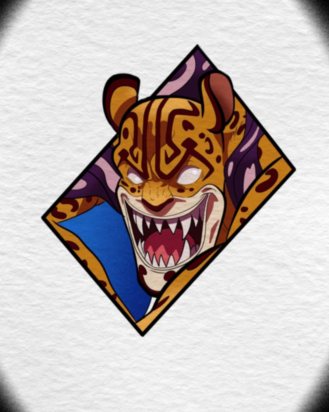 Rob Lucci Leopard Tattoo – One Piece
