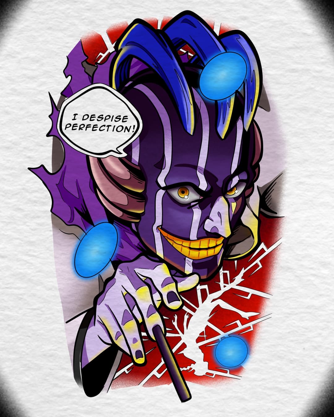 Captain Mayuri Kurotsuchi – Bleach Thousand-Year Blood War Tattoo