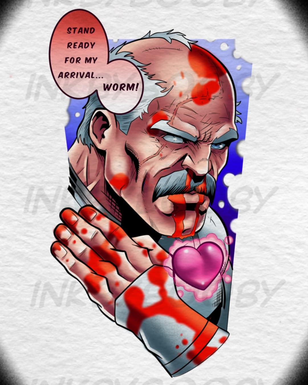 Conquest Invincible Tattoo Flash – Invincible