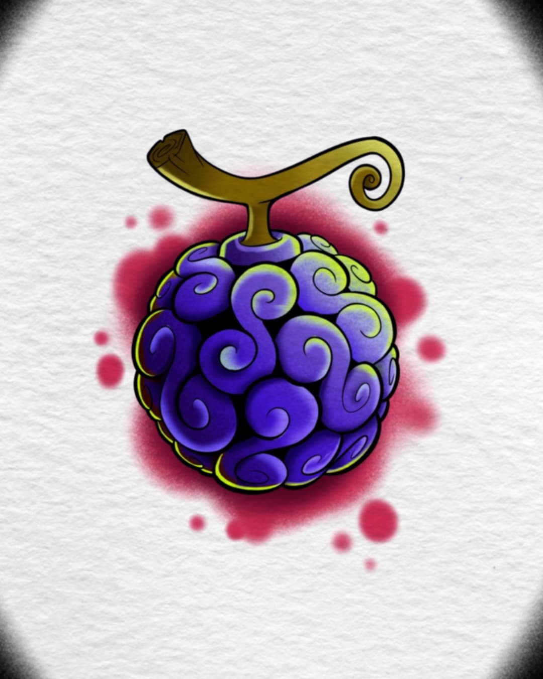 Gum-Gum Fruit Tattoo – One Piece