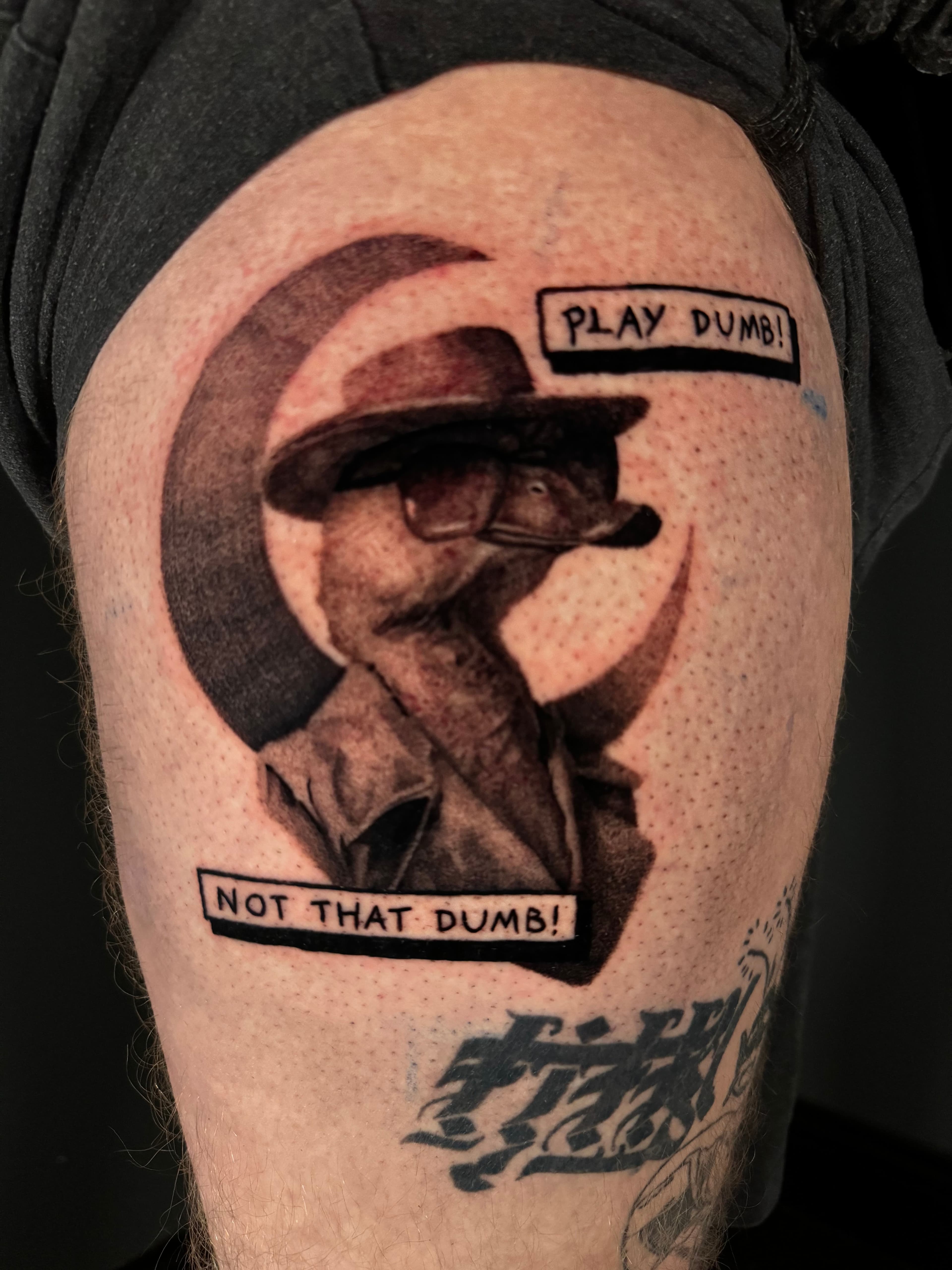 Detective Duck Tattoo