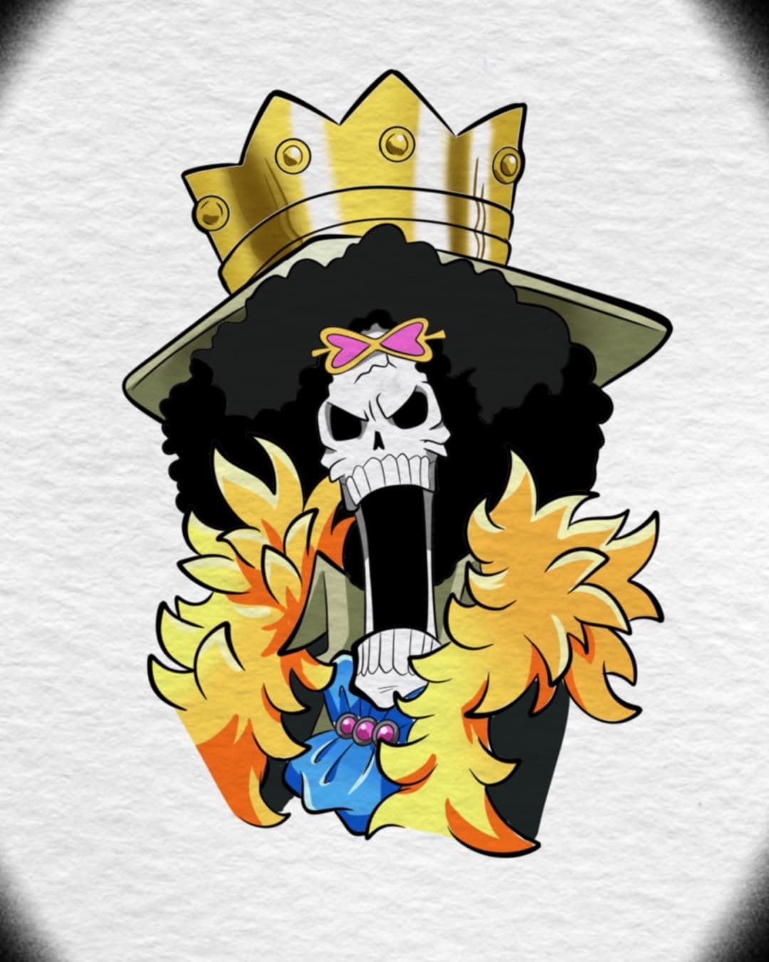 Soul King Brook Tattoo – One Piece