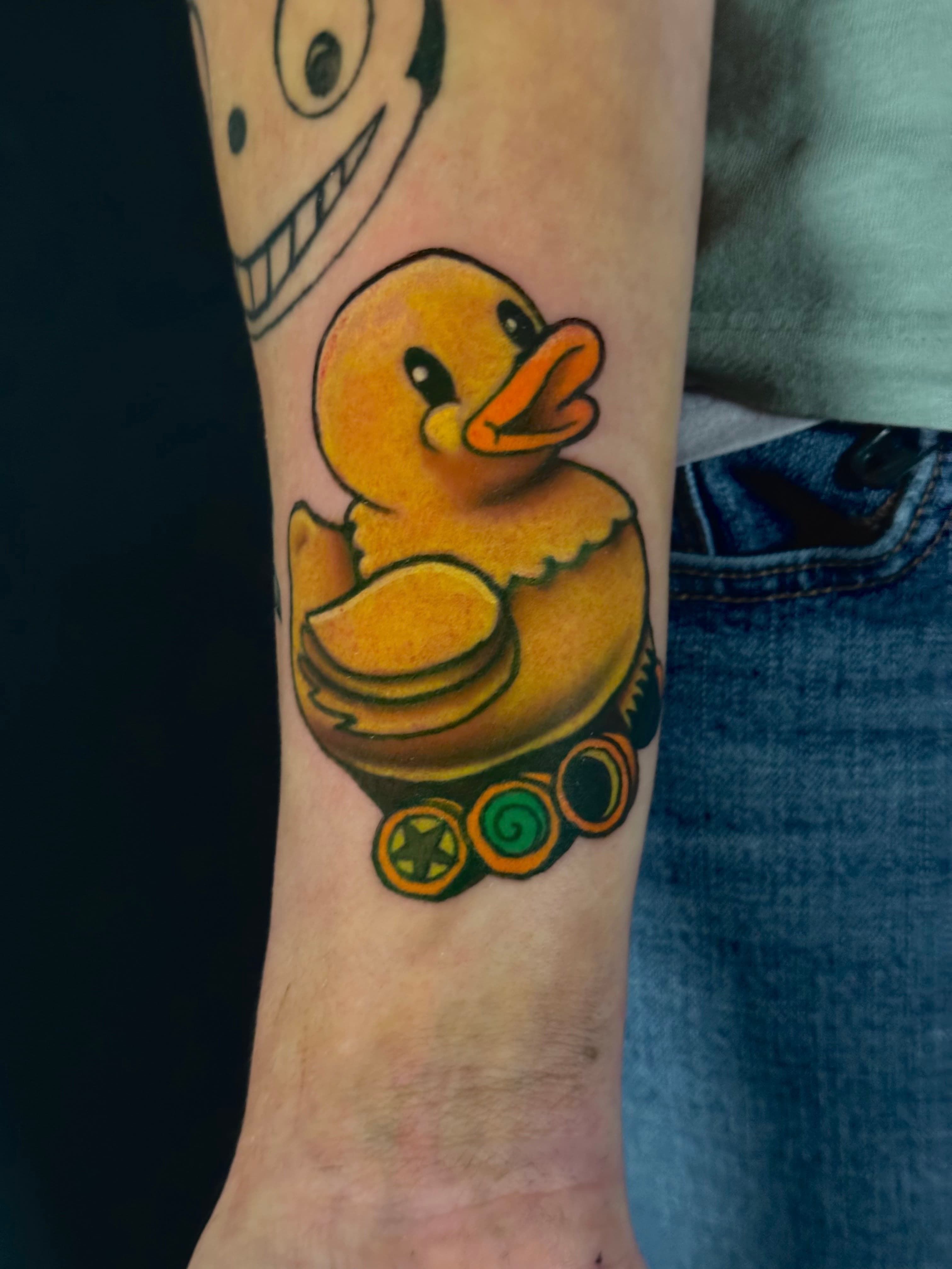 Batman Returns Penguin Duck Tattoo
