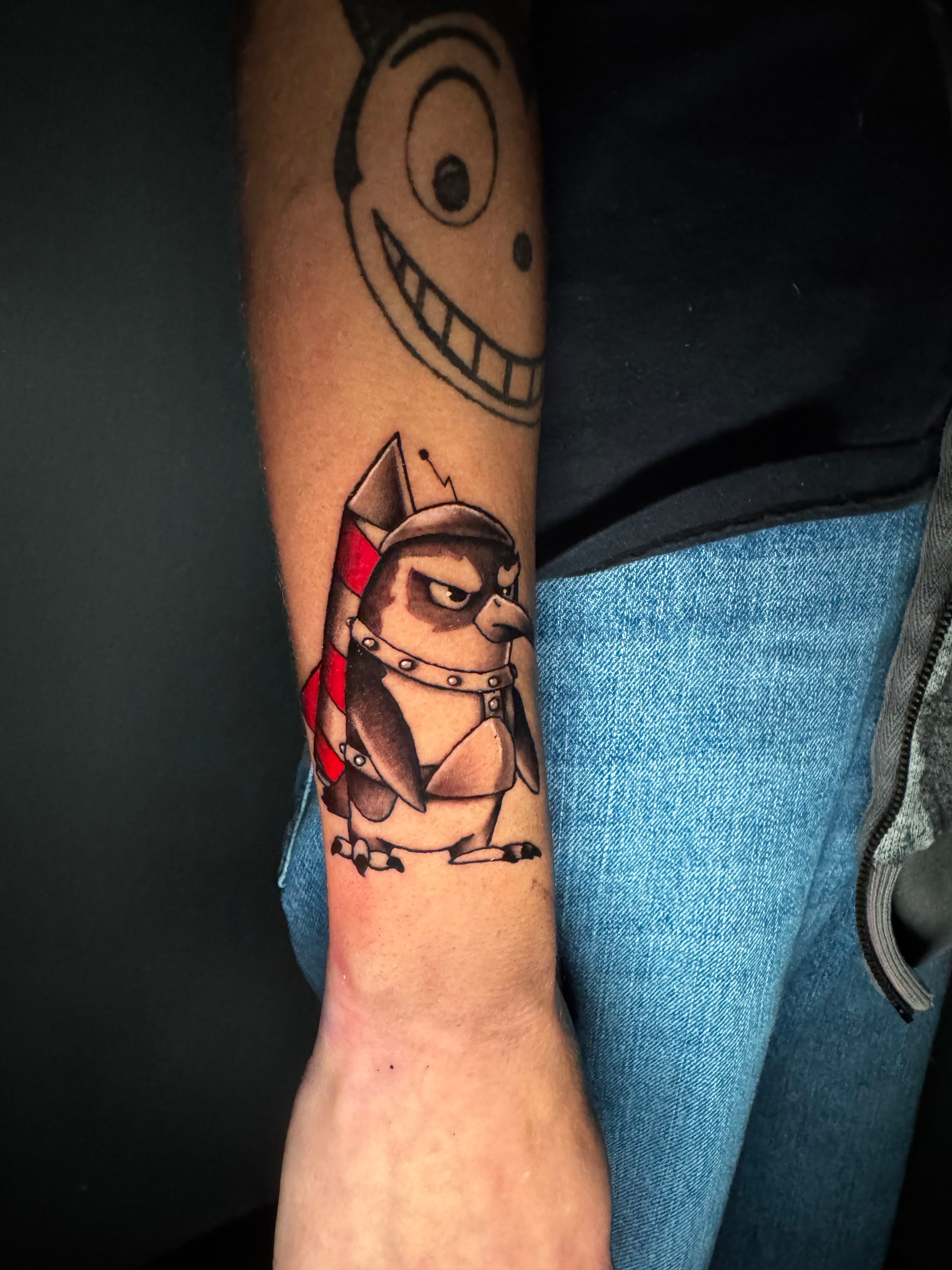 Batman Returns Penguin Commando Tattoo