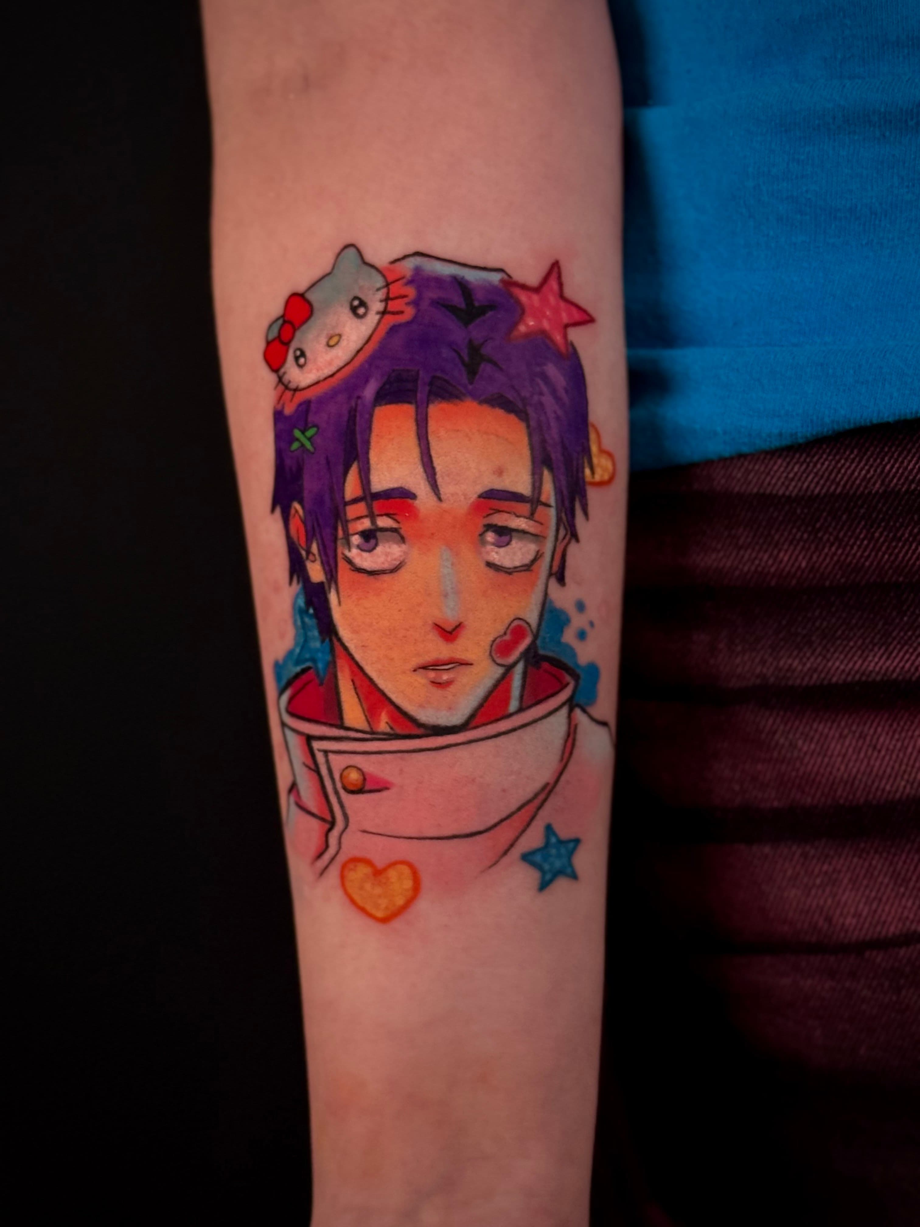 Girly Pop Yuta JJK Tattoo